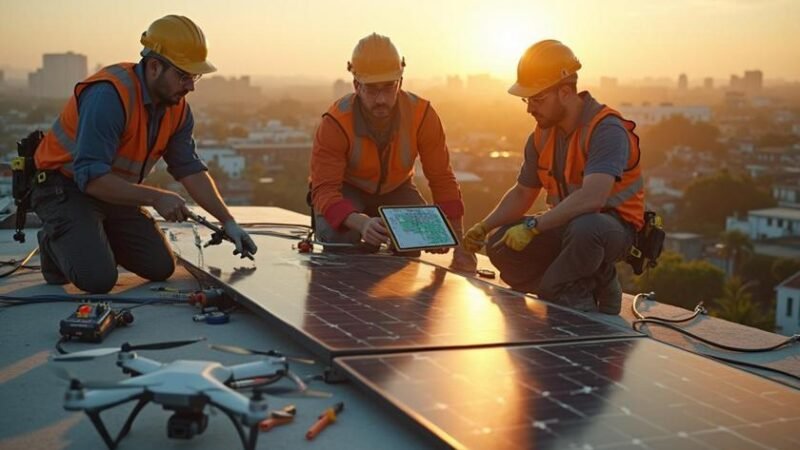 Energia Solar: O Boom de Empregos e a Revolução Digital nas Instaladoras do Brasil