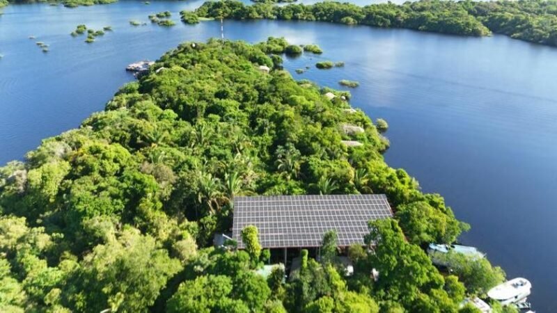 Na Amazônia: hotel de selva passa a operar 100% com energia solar da Huawei