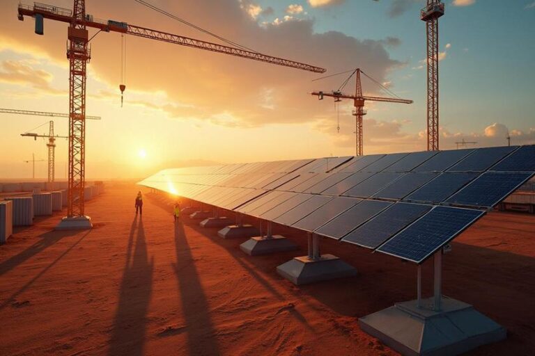 Estruturas Solares Enertrack: Vãos Ultralongos e Montagem de 1 km Redefinem o Capex Setorial