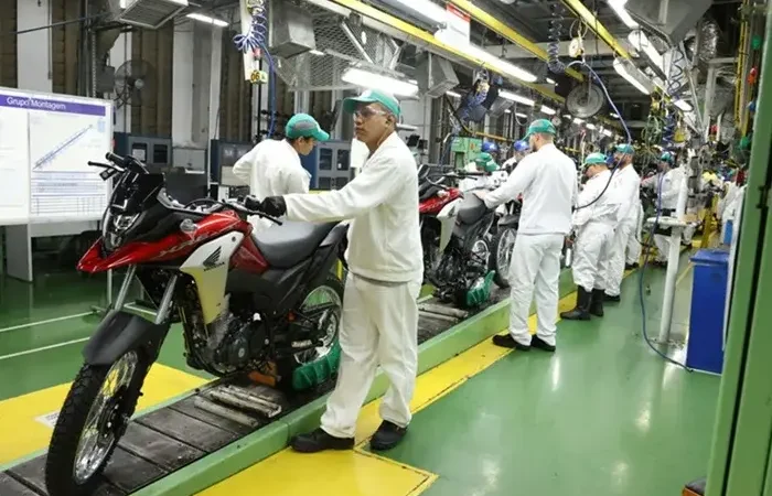 Fabricante de motocicletas amplia producao na cidade de Manaus Fabricante de motocicletas amplia producao na cidade de Manaus