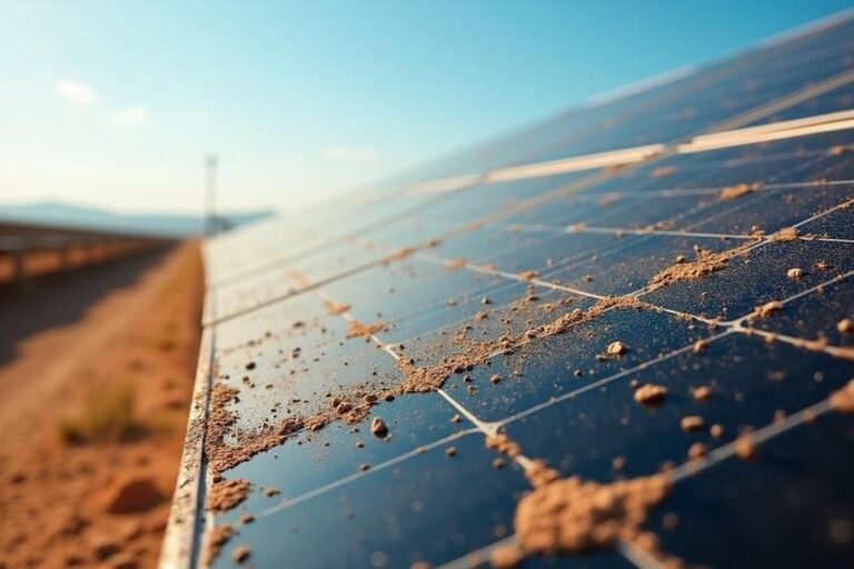 O Inimigo Silencioso da Geração Solar Desvendando as Sujeiras Impregnadas que Devoram Sua Eficiência