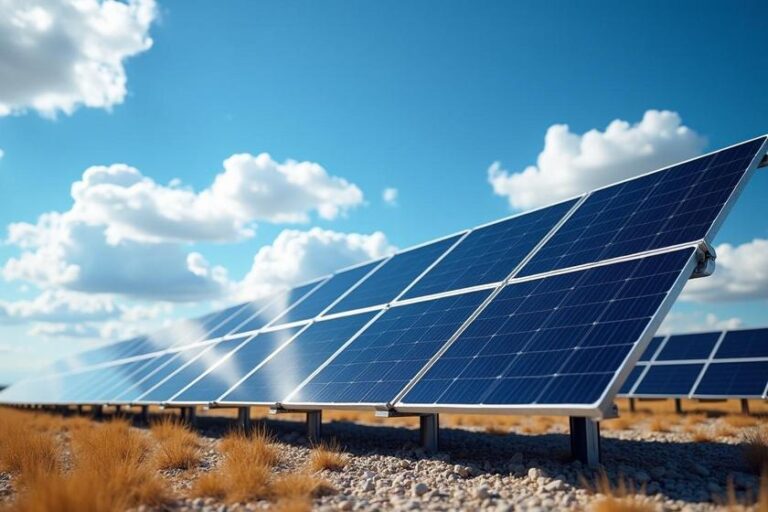 Potência Mínima e Máxima: Análise da Geração com Oito Painéis Solares de 550W
