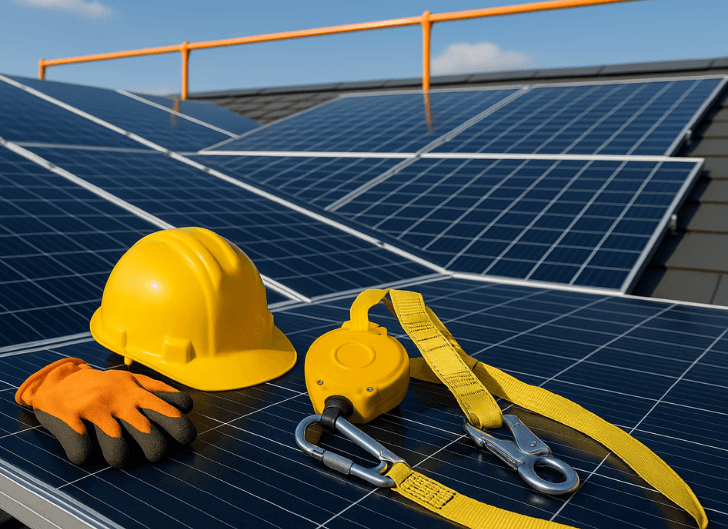 Seguranca em Operacao e Manutencao de Usinas Solares em Telhados Normas Acessos e Boas Practicas