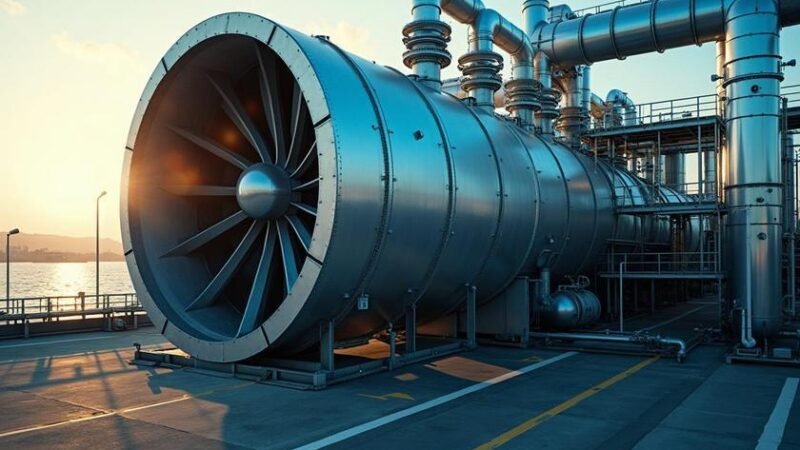 Brasil Instala Primeira Turbina Térmica 100% Etanol em Suape, Liderando Geração Firme Renovável