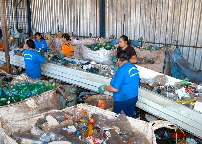 Coleta seletiva atinge nove dedos da populacao urbana da capital
