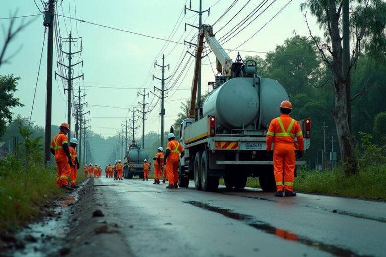 Copel Recompõe Rede Elétrica Após Tornado e Acelera Reforço no Norte do Paraná