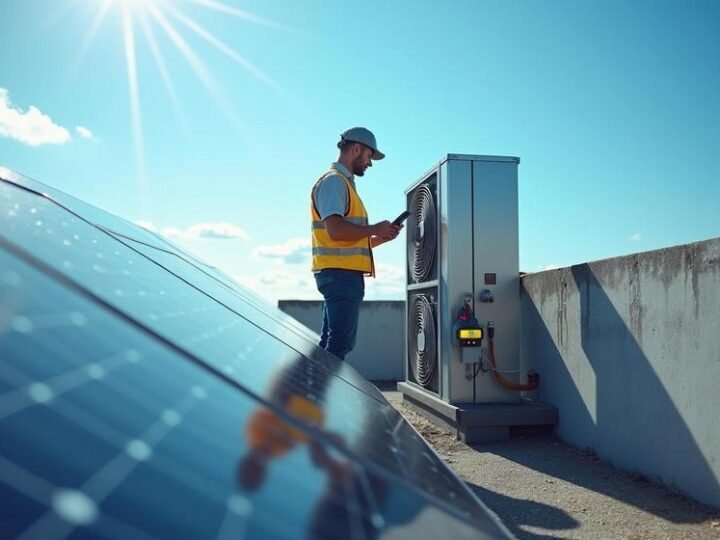 Dimensionamento Técnico: Quantas Placas Solares São Necessárias para um Ar Condicionado de 12.000 BTUs Dimensionamento Técnico: Quantas Placas Solares São Necessárias para um Ar Condicionado de 12.000 BTUs