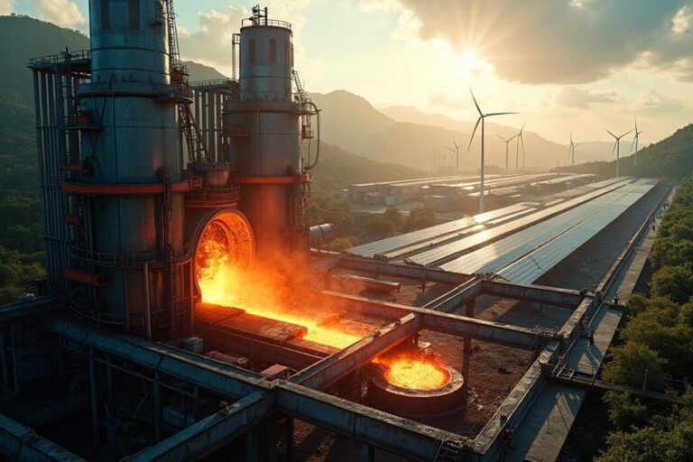 Estudo Projeta Produção de Dez Milhões de Toneladas de Ferro com Energia Limpa no Brasil Até 2040