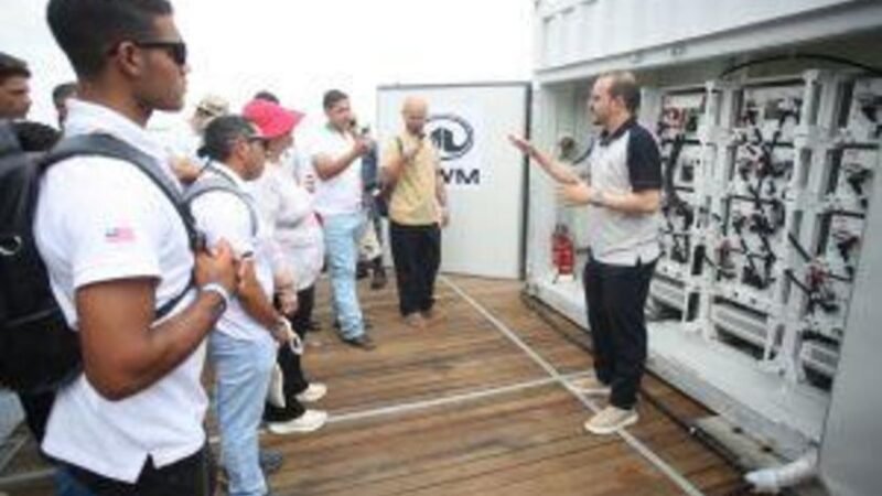 GWM usa barco a hidrogênio para estimular educação ambiental no Pará