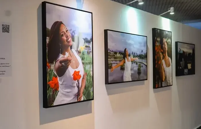 Mulheres que superaram a violência em exposição