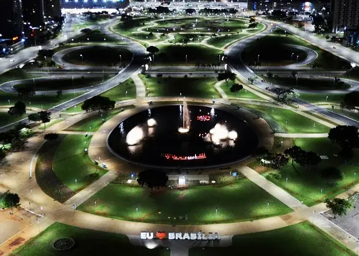 Trocando a Iluminação do Plano Piloto