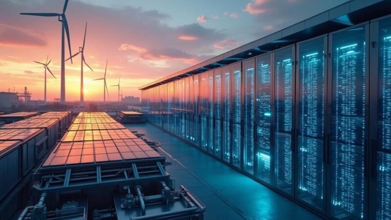 Data Centers Superam Investimentos em Combustíveis Fósseis, Redefinindo a Demanda Energética Global