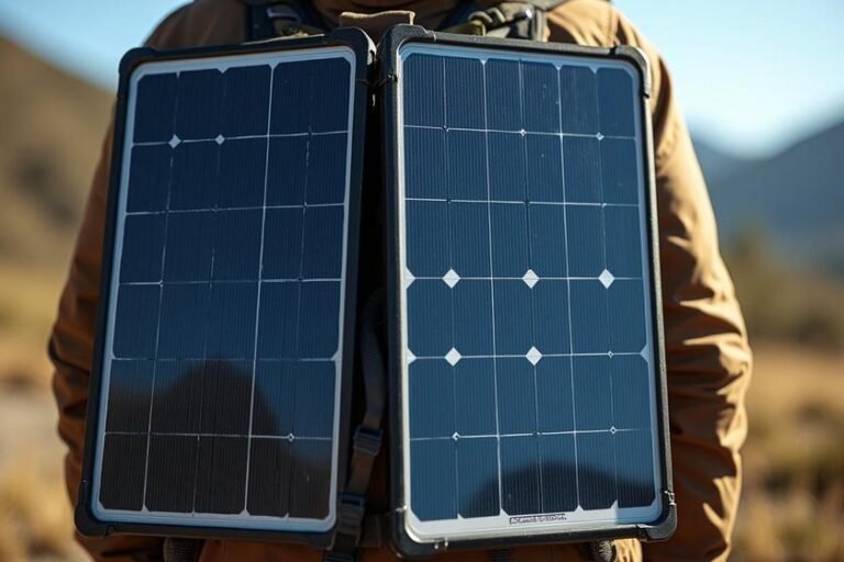 Análise Comparativa: Células Solares Monocristalinas versus Policristalinas para Aplicações Portáteis