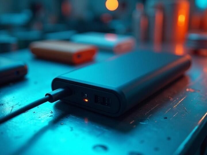 Análise Comparativa Revela Fatores Determinantes na Longevidade de Power Banks