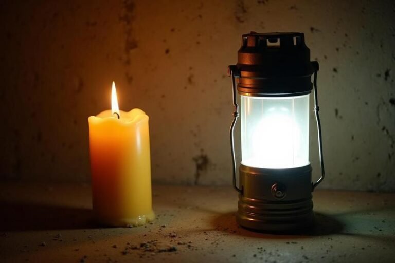 Análise Comparativa: Segurança e Eficiência entre Velas e Lampiões Solares em Cenários de Emergência Energética