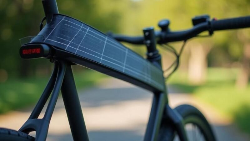 Análise Técnica sobre a Aplicação de Painéis Solares Portáteis em Bicicletas