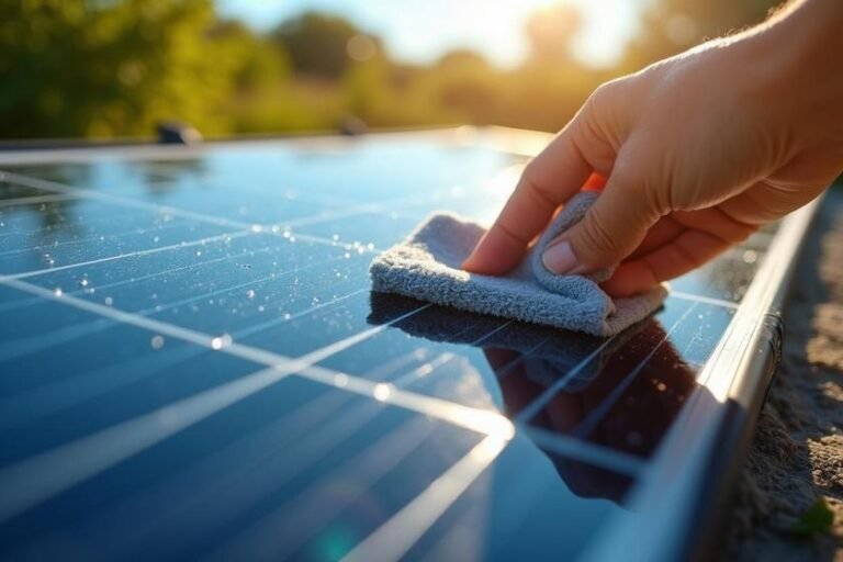 Análise de Mercado e Diretrizes para Limpeza de Painéis Solares Portáteis
