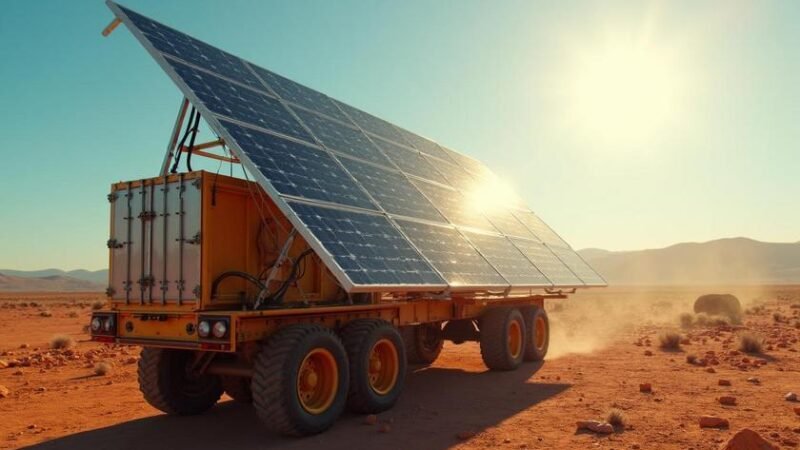 Guia Técnico para Dimensionamento de Potência Solar Móvel em Aplicações de Campo