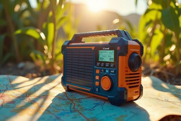 Sinal Vital: Escolhendo o Rádio Solar Híbrido que Garante Comunicação em Crises