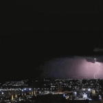 Territorio da Capital Federal registrou 25 mil raios neste ano