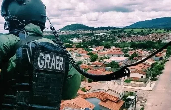 Unidade Aerea da Policia Militar de Goias Chega a Luziania