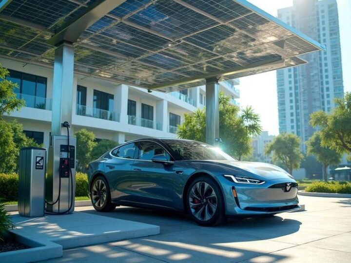 Análise Estratégica da Integração Solar na Infraestrutura de Recarga de Veículos Elétricos no Brasil