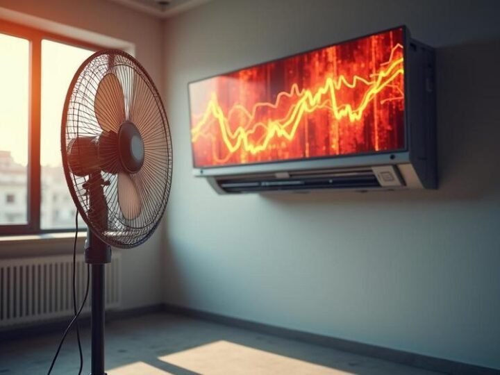 Análise Técnica: Ventilador vs. Climatizador na Gestão de Demanda em Temperaturas Extremas