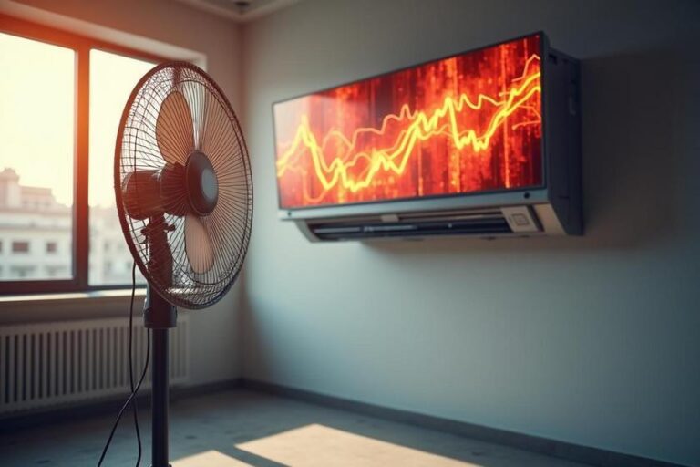 Análise Técnica: Ventilador vs. Climatizador na Gestão de Demanda em Temperaturas Extremas