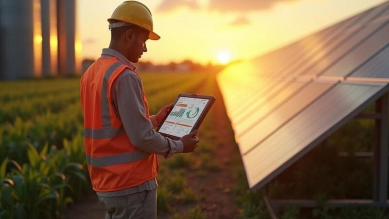 Energia Solar e Gestão Inteligente Impulsionam a Eficiência no Agronegócio Brasileiro