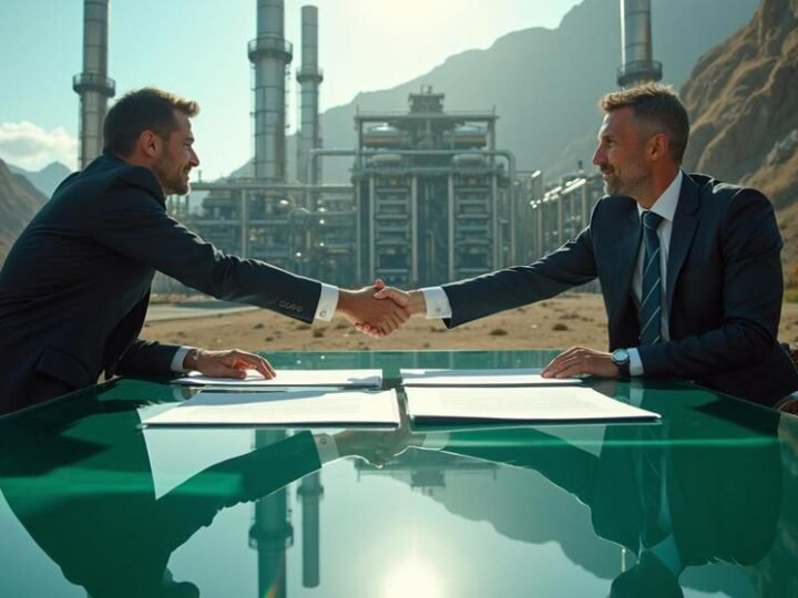 Âmbar Energia Assina Contrato para Implantação de Projeto de Hidrogênio Verde em Candiota, Definindo Marco para Inovação Energética