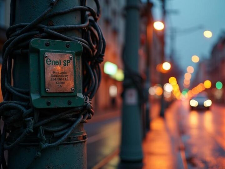 Arsesp Impõe Prazo para Correções Urgentes em Postes Compartilhados pela Enel SP