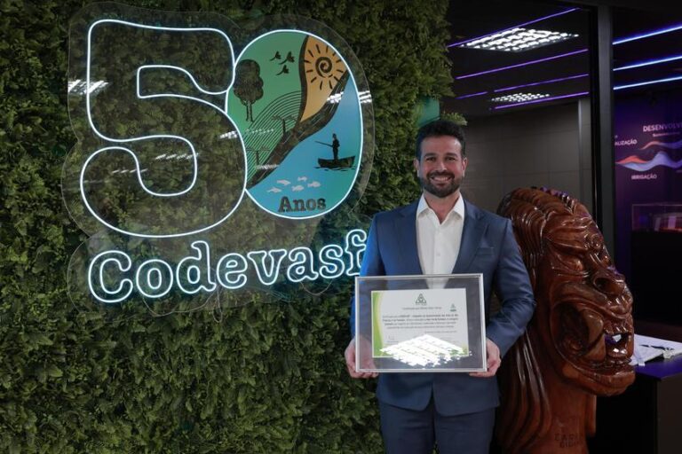 Certificação socioambiental: Ecolmeia renova Selo Verde Diamante da Codevasf