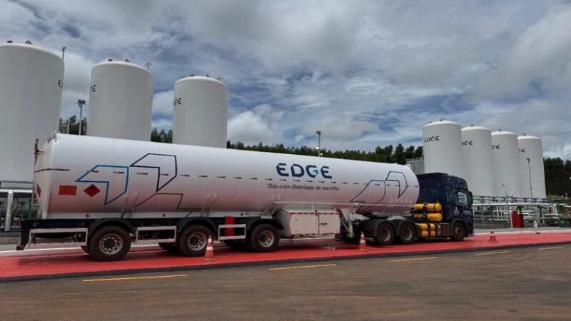 Edge inicia operação inovadora de fornecimento de gás natural fora da malha de gasodutos com a LD Celulose