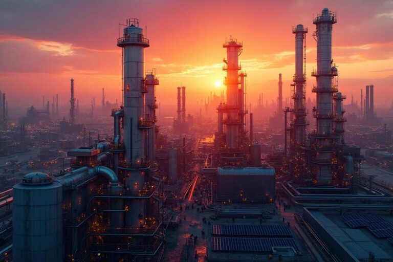 Emissões da China Estabilizam, Enquanto Desafios Persistem na Indústria Química