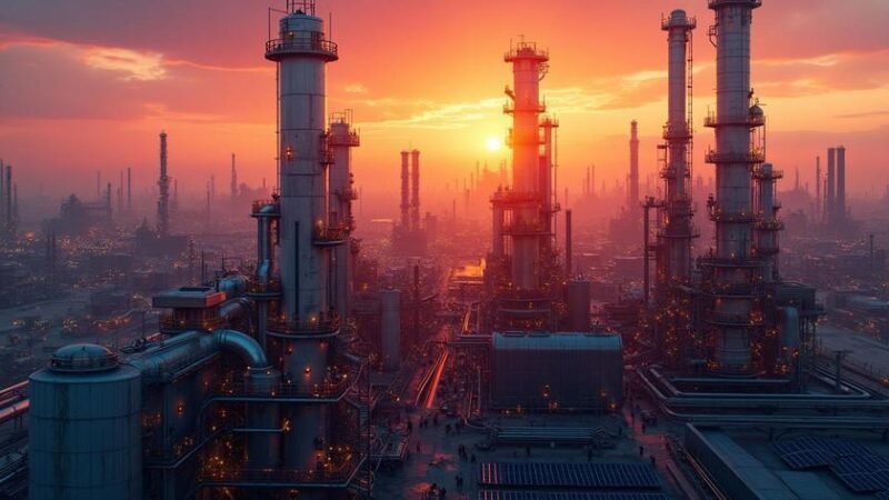 Emissões da China Estabilizam, Enquanto Desafios Persistem na Indústria Química