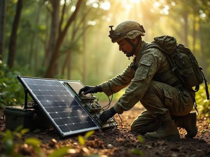 Exército Brasileiro Testa Módulo Solar para Garantir Autonomia Energética em Operações de Campo