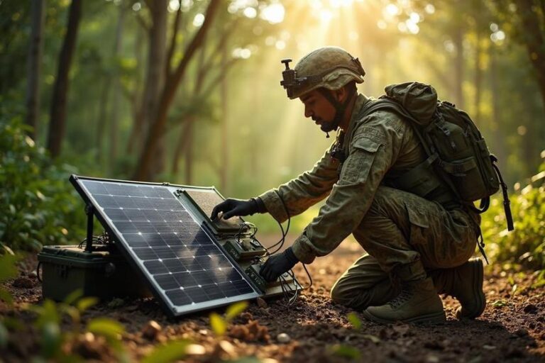 Exército Brasileiro Testa Módulo Solar para Garantir Autonomia Energética em Operações de Campo