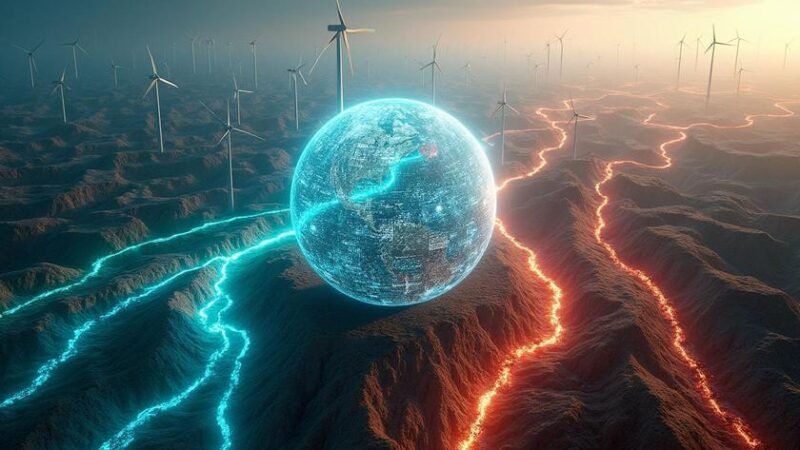 Impacto do Fluxo Global de Recursos na Amplificação de Riscos Climáticos e Econômicos Setoriais