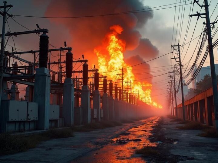 Incêndio em Subestação Causa Interrupção de Energia em Bloco Ministerial de Brasília