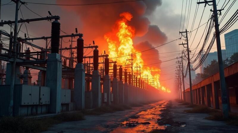 Incêndio em Subestação Causa Interrupção de Energia em Bloco Ministerial de Brasília