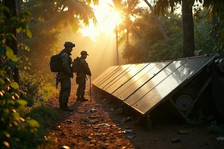Militarização Solar Corta Rastro Fóssil em Missões Brasileiras