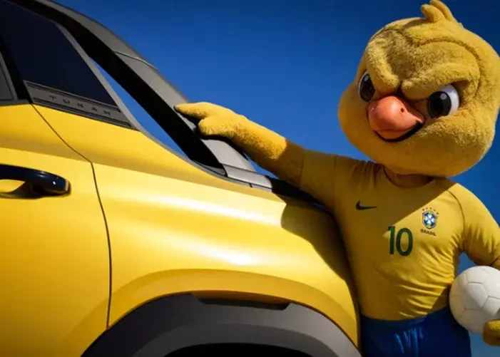 Montadora Apresenta Novidade para 2027 com Picape na Cor Amarela