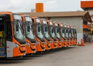 Novos Onibus Atendem as Linhas Seis Administracoes Regionais