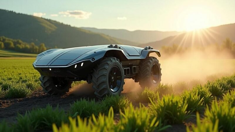 Trator Solar: Inovação Suíça Lidera a Transição Energética na Agricultura