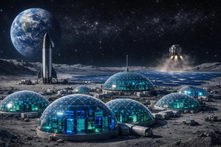 Por que Musk escolheu a Lua para acelerar a infraestrutura energética espacial