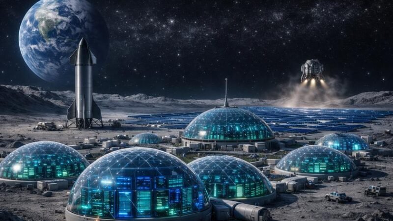 Por que Musk escolheu a Lua para acelerar a infraestrutura energética espacial