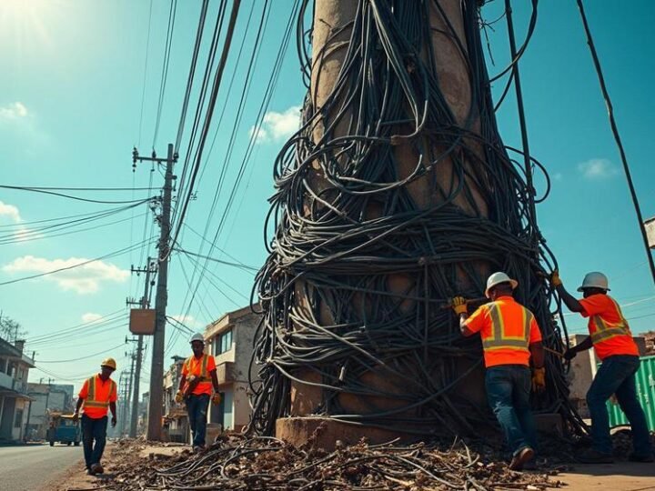 Cemig Intensifica Combate a Cabos Irregulares em Postes de Minas Gerais