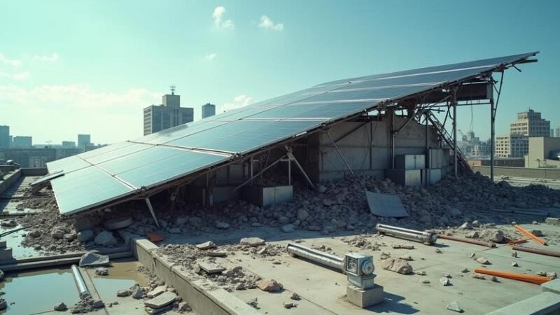 Colapso de Telhado Solar em Londrina Acende Alerta sobre Segurança Estrutural
