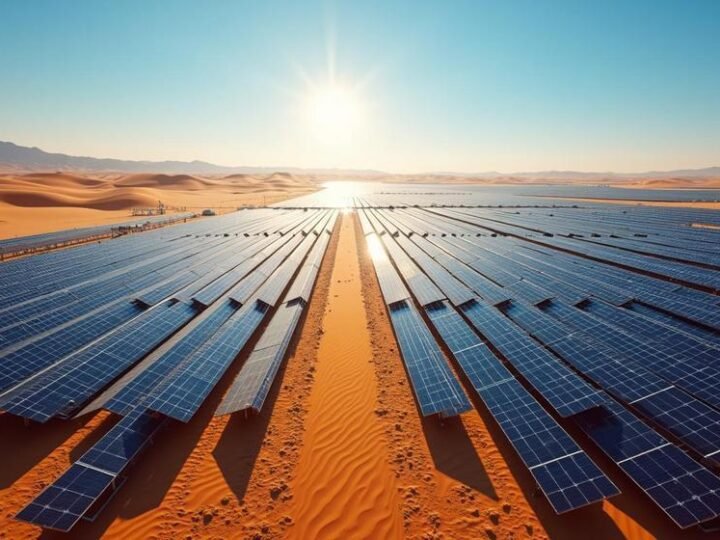 Gigantesca Muralha Solar Chinesa: 1,5 GW Desafia o Deserto e Impulsiona a Transição Energética Global Gigantesca Muralha Solar Chinesa: 1,5 GW Desafia o Deserto e Impulsiona a Transição Energética Global