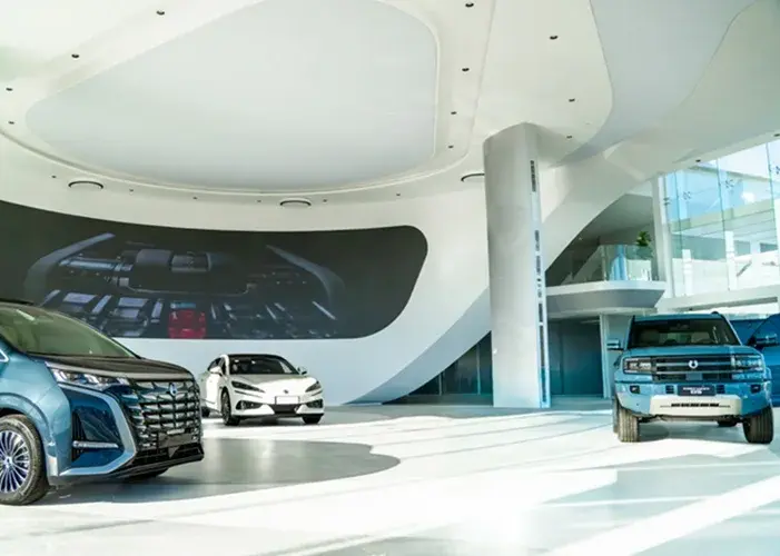 Grupo abre primeira loja de veiculos de luxo da montadora chinesa